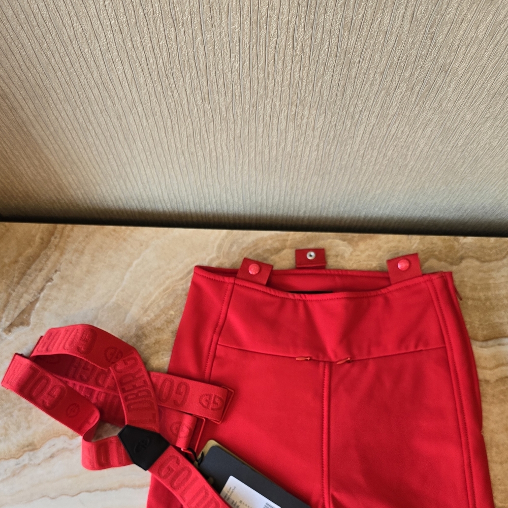 Goldbergh High End Ski Pants Salopette Flame Goldbergh red Ski Pants - Picture 10 of 17